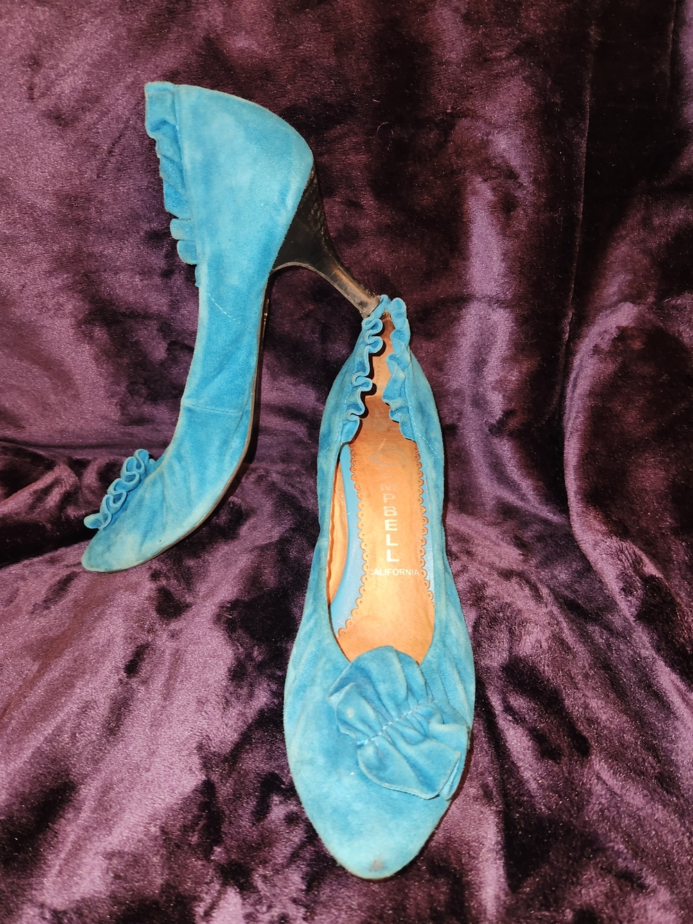 🍉Jeffrey Campbell Pacific Ruffle Pump